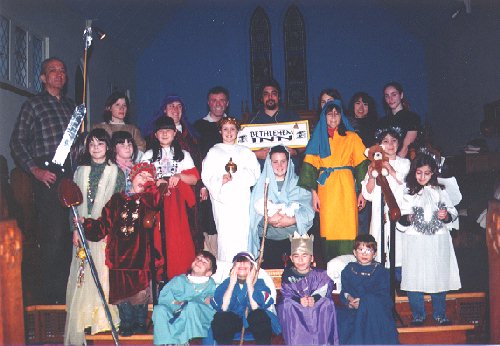 Sunday School Pageant Cast